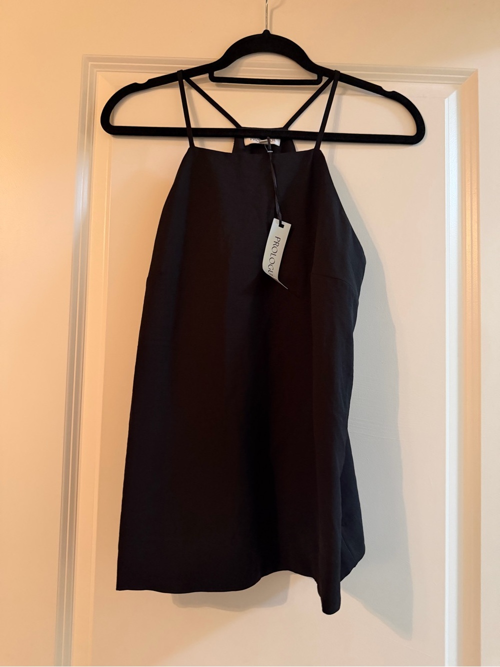Prologue Black Strappy Tank Top